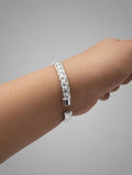 Premium Braided Cuff Bracelet – Stylish Woven Design in Gold& Silver & Black
