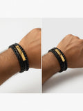 Men bracelet beads