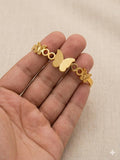 Elegant Butterfly Gold Bracelet