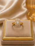 Classic Solitaire Gold Ring