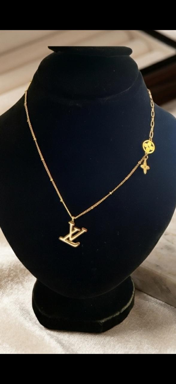 Luxury Inspired Double Layer Pendant Necklace