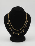 Elegant Layered Gold Charm Necklace Set for Women