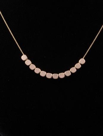 Elegant Gold Disc Necklace for Women | Minimalist Chain Jewelry